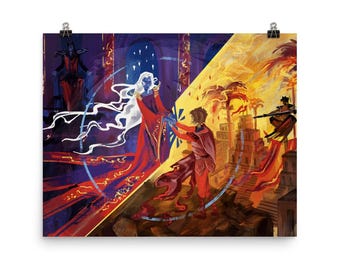 The Sisters of Idris - fan-art-created, inspired by Brandon Sanderson