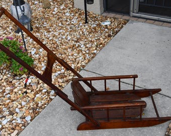 Vintage Handmade Childs Sled