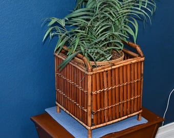 Vintage Bamboo Plant Stand
