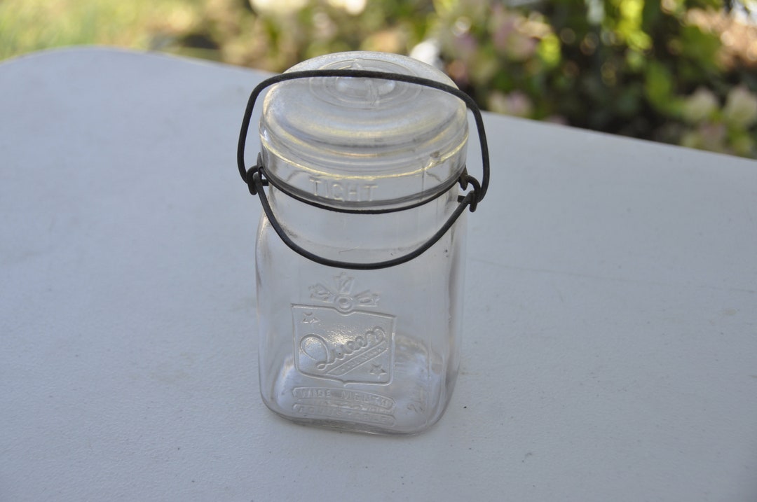 Vintage Queen Canning Jar Etsy