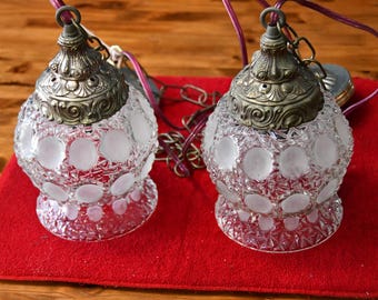 Set Of Vintage Hanging Lights