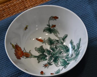 Vintage Nora Fenton Hand Painted Bowl