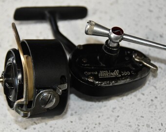 Vintage Garcia Mitchell 300C Spinning Reel - Etsy