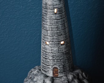 Vintage Ceramic Light Up Light House