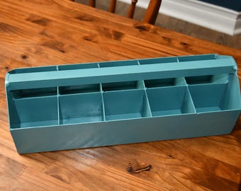 Vintage Metal Parts Carry Case