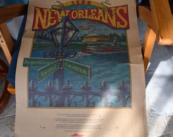 Vintage Republican Convention Poster