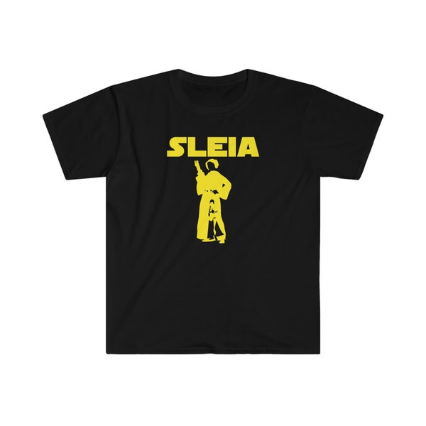 Funny Star Wars Princess Leia Sleia Softstyle T-Shirt | Independent Woman | Girl Power | Bad Bitch