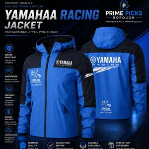 Yamaha Red Jacket - Etsy