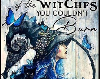 Wij zijn de kleindochters van The Witches You Couldn&#39;t Burn Blue