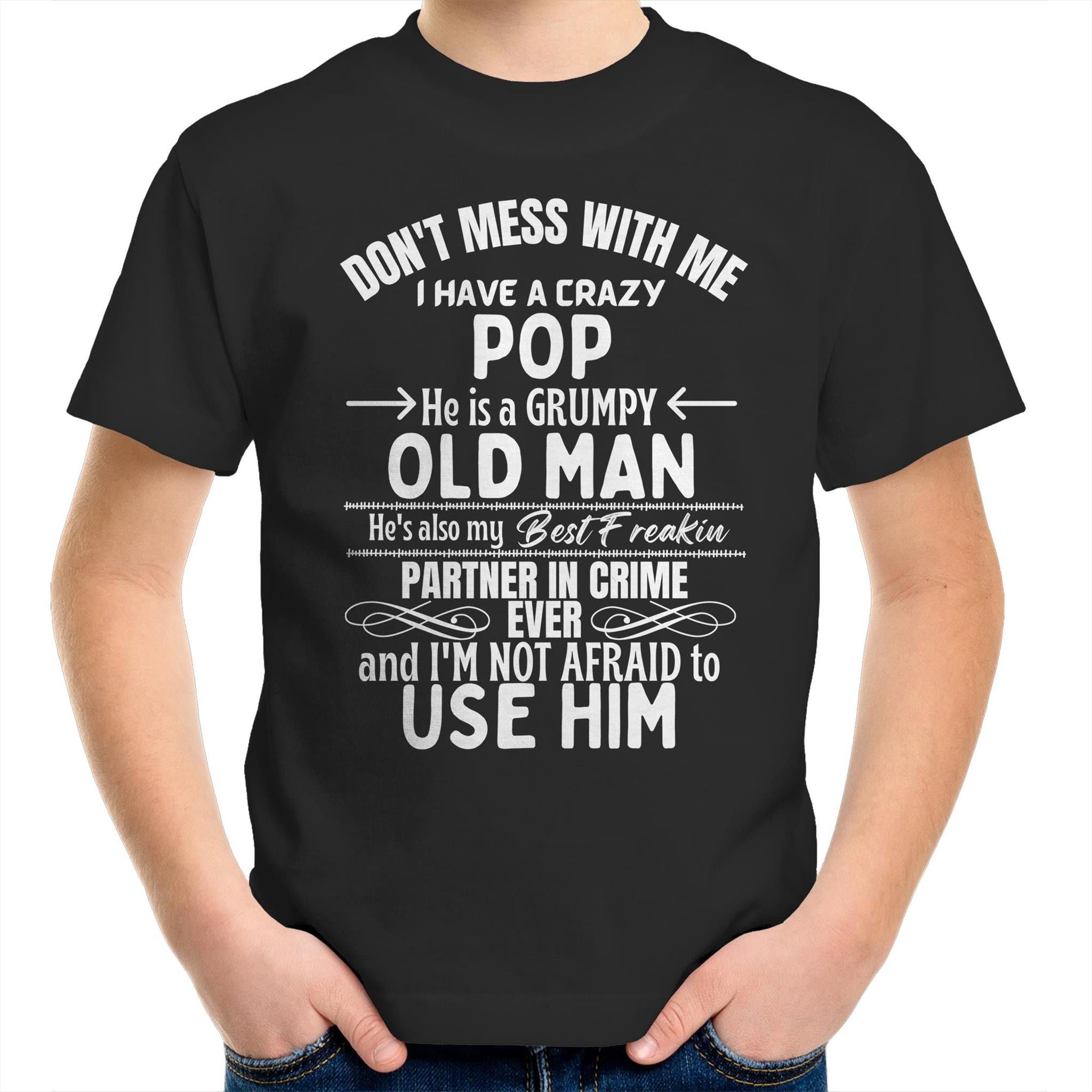 Don't Mess With Me Crazy Pop Kids T-shirt - Etsy