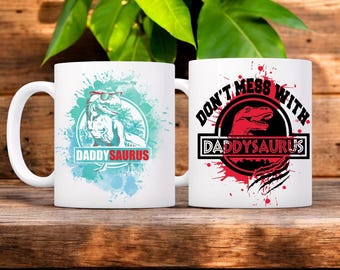 Daddysaurus Fathers Day Mug
