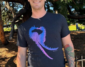 Bi Seahorses T-shirt | Bi-sexual Pride Shirt | LGBTQ+ Pride Flag