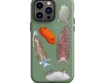 Tough Nudibranch iPhone case | Sea Slug Phone Case