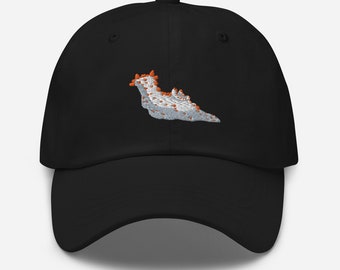 Sea Clown Nudibranch Baseball Hat | Sea Clown Dad hat | Embroidered Hat | PNW Slug | Salish Sea Nudibranch