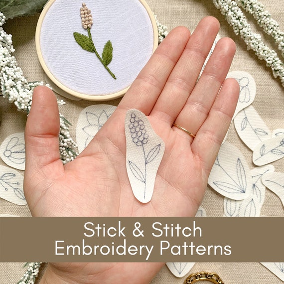 Stick and Stitch Hand Embroidery Patterns Botanical Embroidery