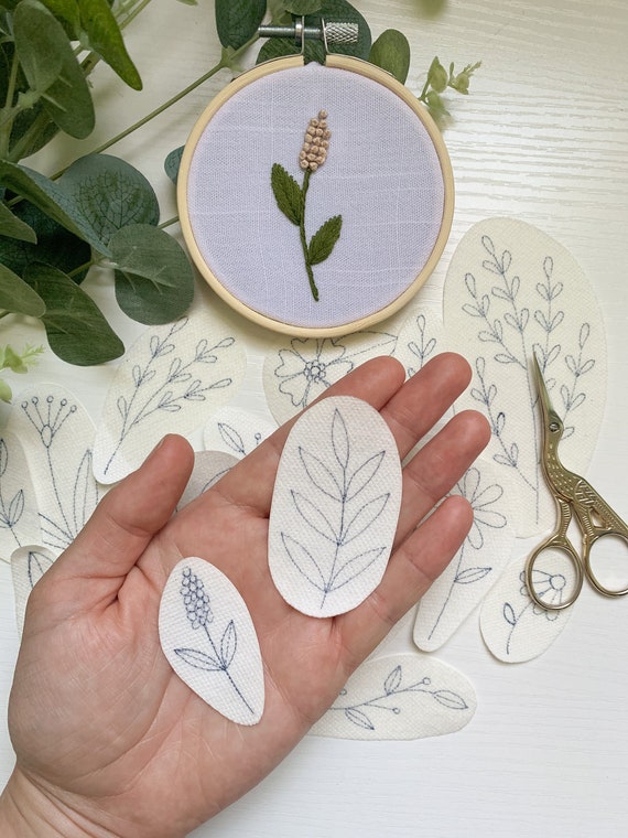 Stick and Stitch Hand Embroidery Patterns Botanical Embroidery