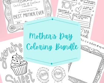 Mother's Day Activity Bundle Coloring Pages 303