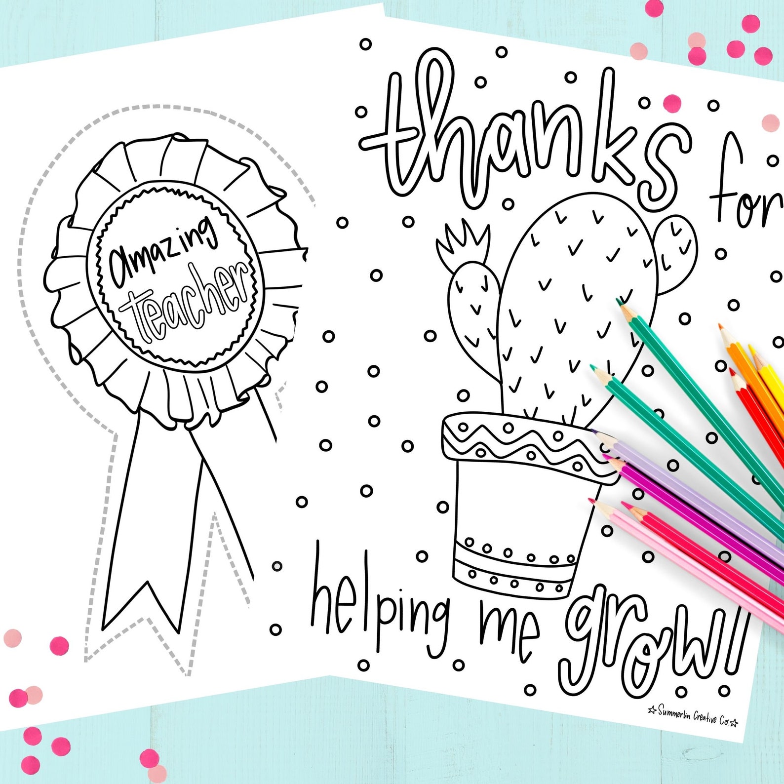 Thanks For Helping Us Grow Printable