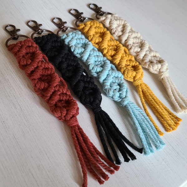 Macrame Key Holder Etsy