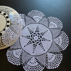 Crochet doily, knitted, tablecloth, wedding doily, elegant gift idea