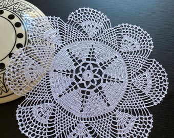 Crochet doily, knitted, tablecloth, wedding doily, elegant gift idea