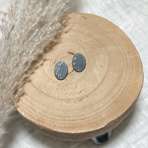 Boho Winter Stud 6 | handmade polymer clay earrings | stud boho earrings | polymer clay and nickel-free brass