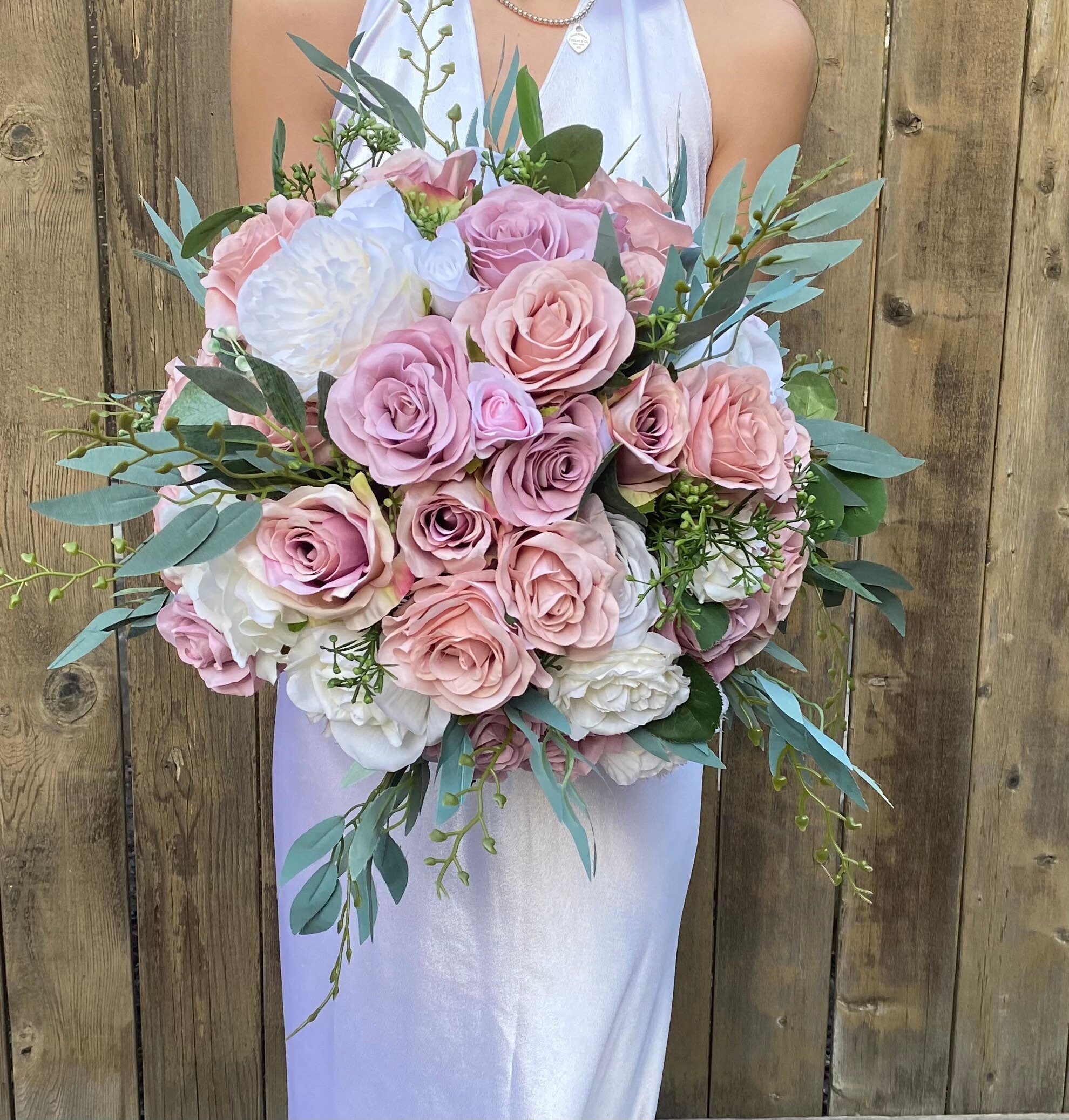 Blush bride Bouquet blush and cream bridal bouquet blush Etsy
