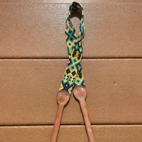 Handwoven Guitar Strap Etsy