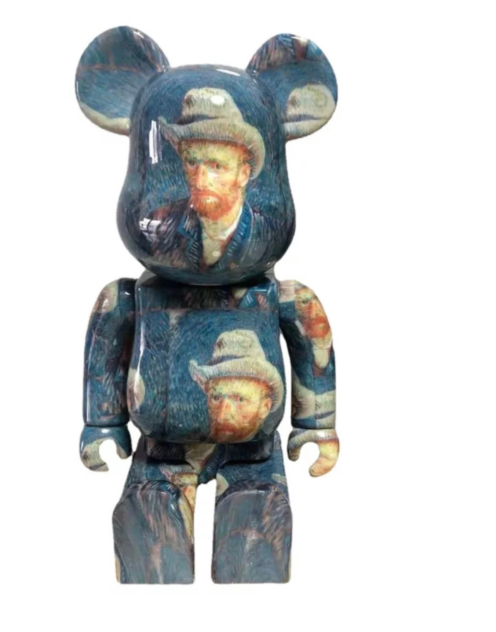 400 bear figure pop art Van Gogh Etsy