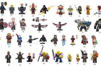 Avengers Marvel Lego Fit Captain America Hulk Thor Gauntlet End Game UK Seller Avengers Marvel Lego Fit Captain America Hulk Thor Gauntlet End Game UK Seller