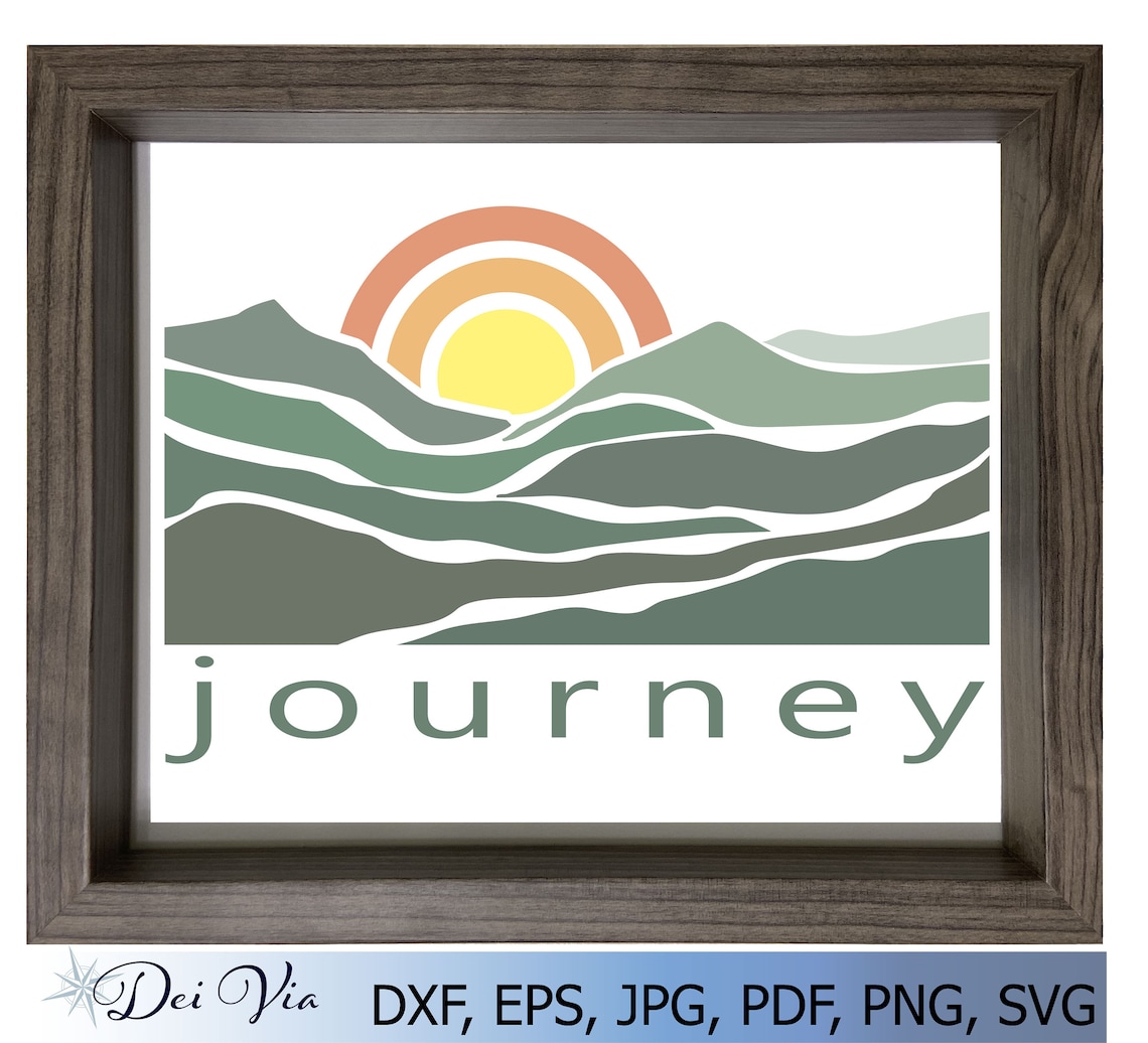 Journey Printable Vector Clip Art Instant Download | Etsy