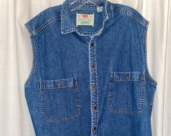 Levis Denim Vest - Etsy Canada
