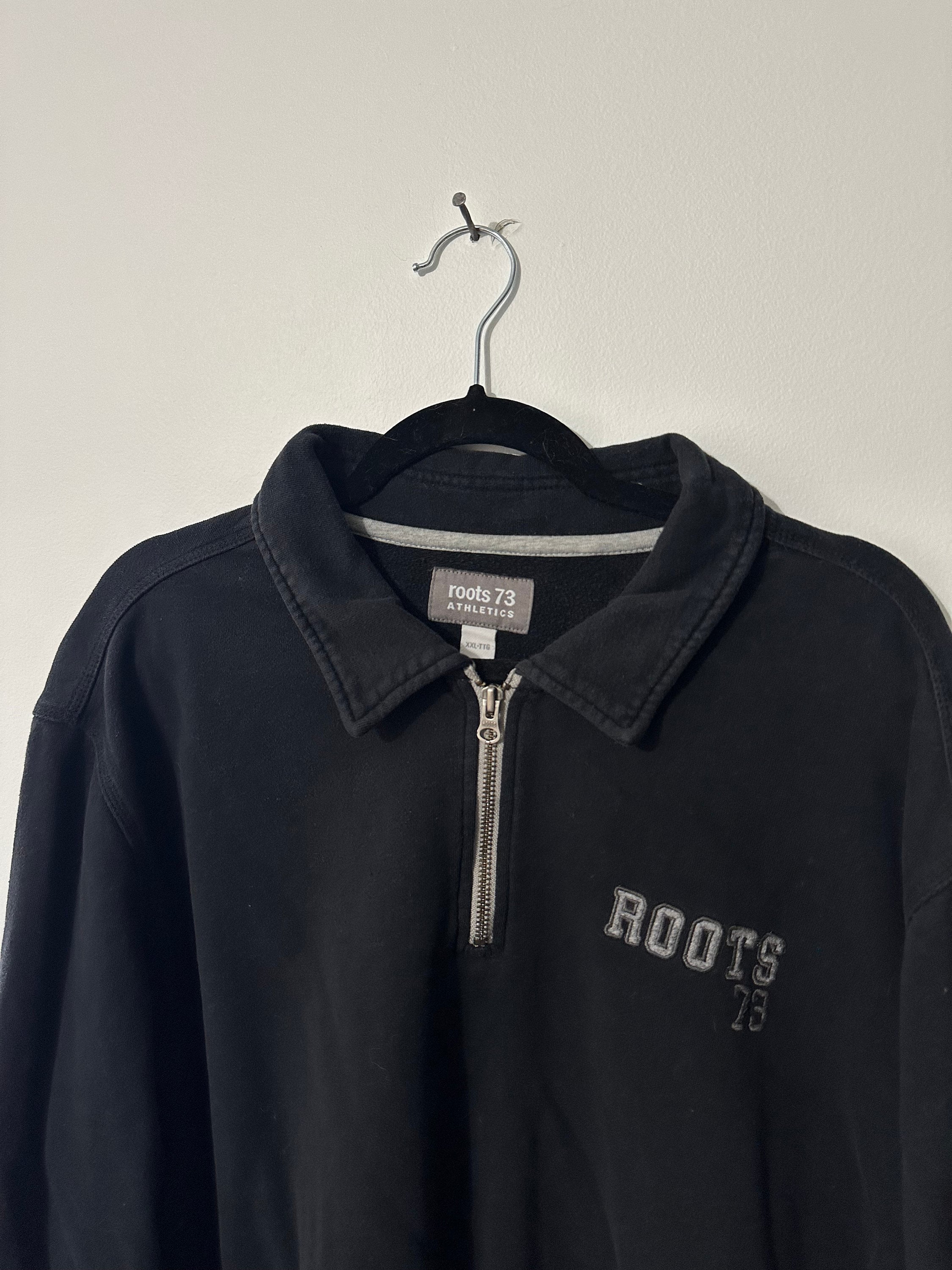 XXL Vintage Quarter Zip ROOTS / Gender Neutral Quarter Zip XXL Vintage Quarter Zip ROOTS / Gender Neutral Quarter Zip