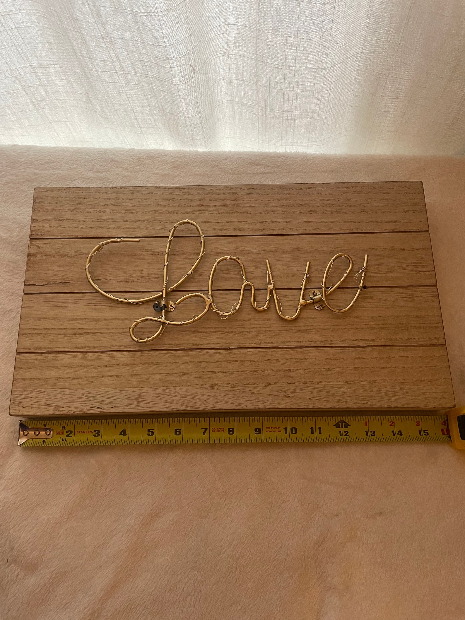 Wooden LOVE Sign / Handwritten Love Sign / Cursive Love Sign Etsy