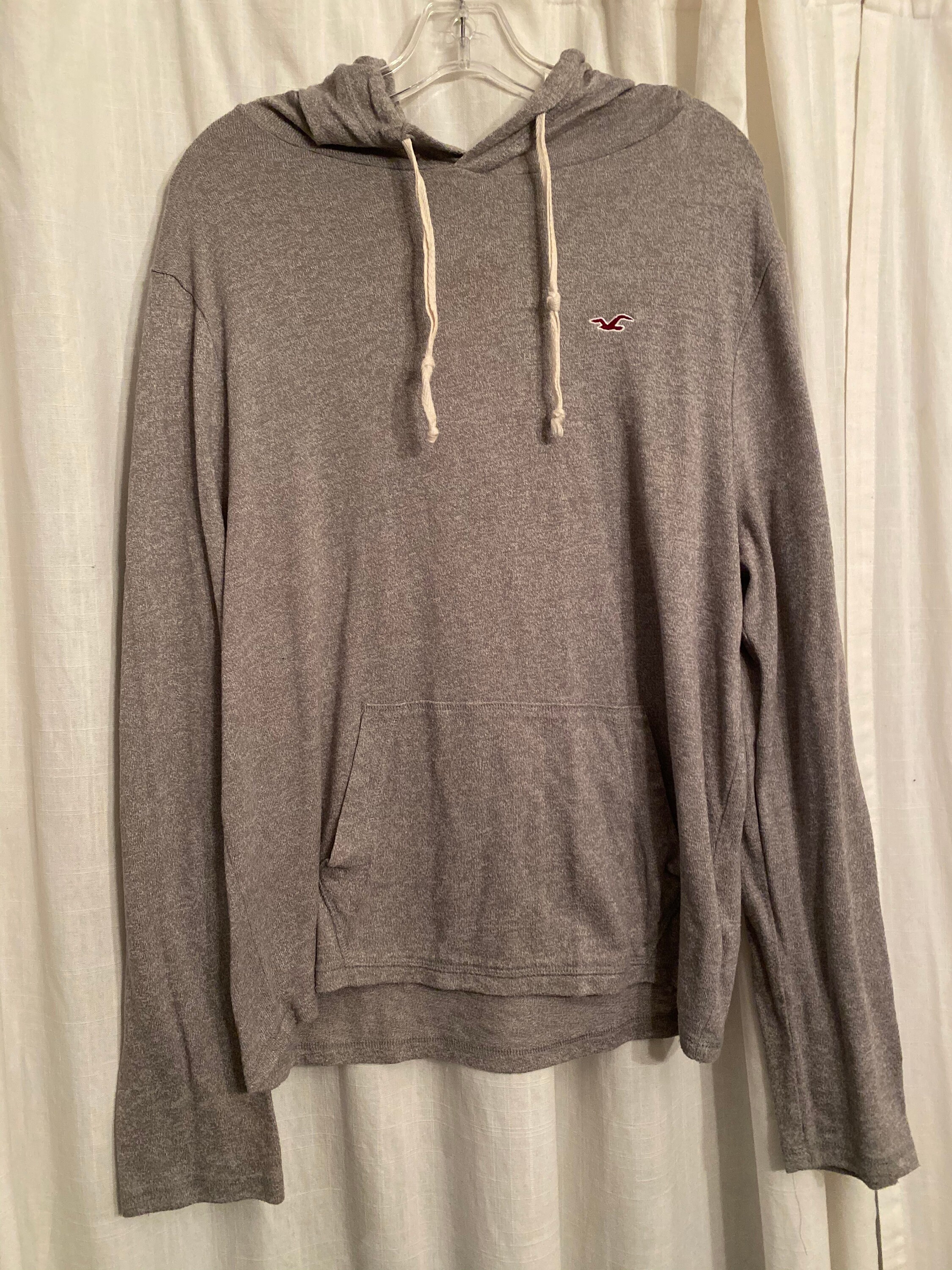 hollister knitted hoodie