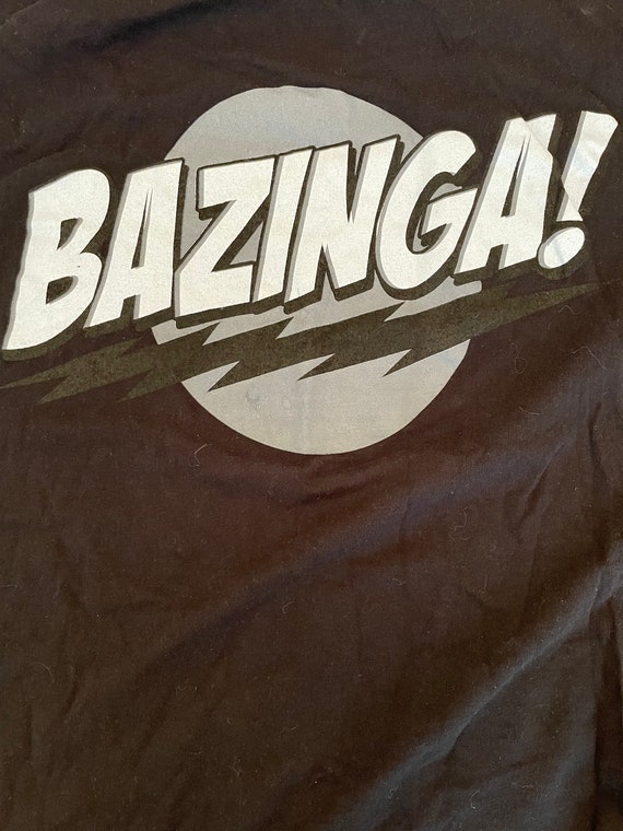 Bazinga graphic shirt - Big Bang theory size m - Gem