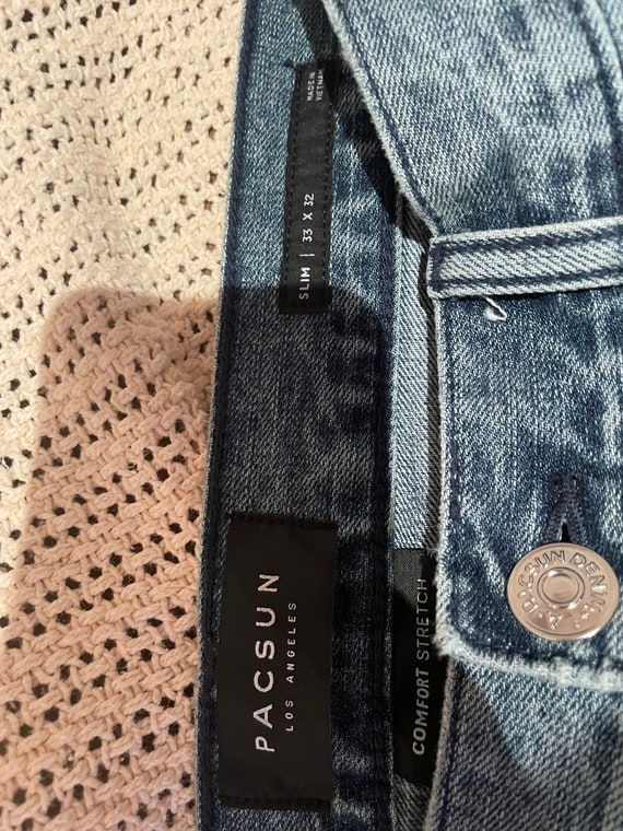 Vintage Pacsun Skinny Jeans With Flared Bottoms 