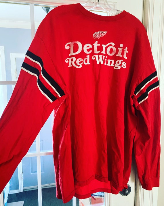 VINTAGE Detroit Red Wing 2X long sleeve - image 1