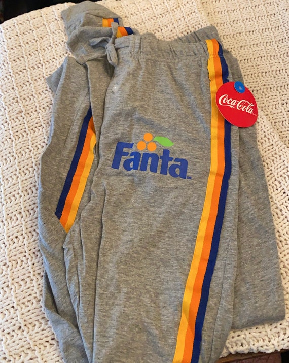 Coca Cola FANTA Track Pants Mens Size Small Etsy