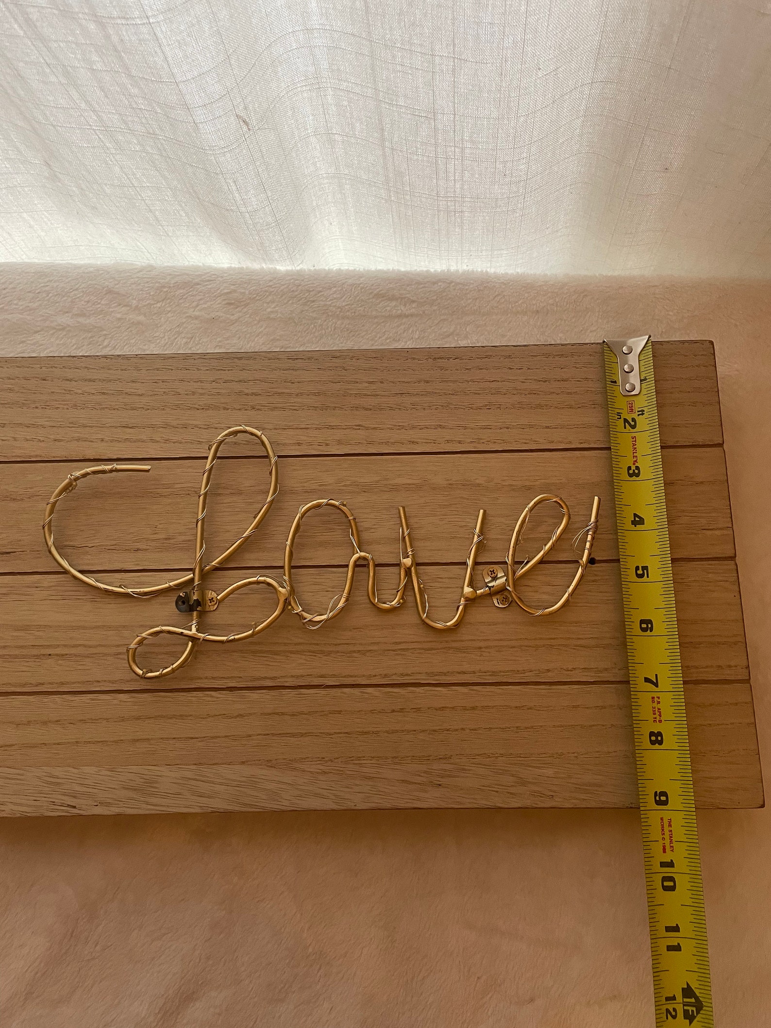 Wooden LOVE Sign / Handwritten Love Sign / Cursive Love Sign Etsy