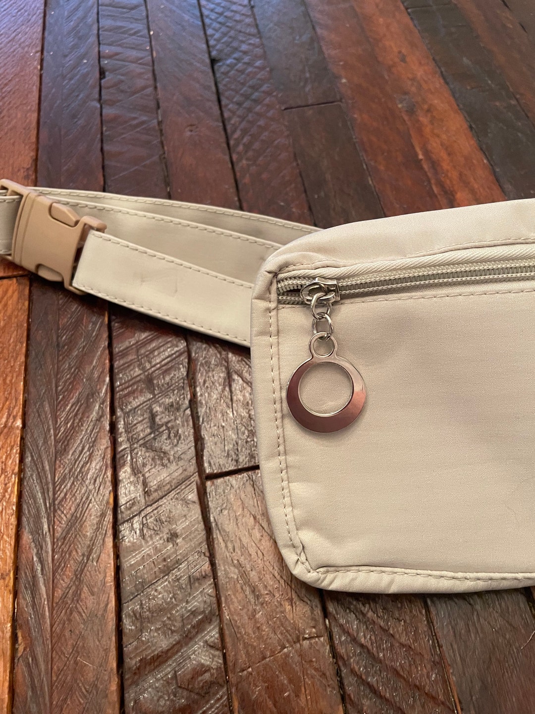 Mid Century Retro Beige Fanny Pack / Hip Bag / Fanny Pack / Retro Style