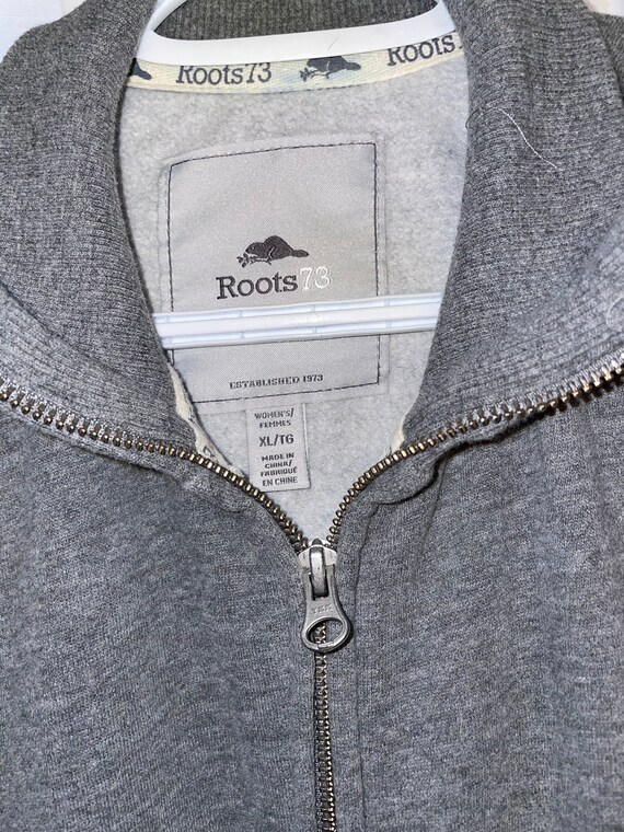 Grey Roots Sweater Full Zip up Size XL Etsy UK