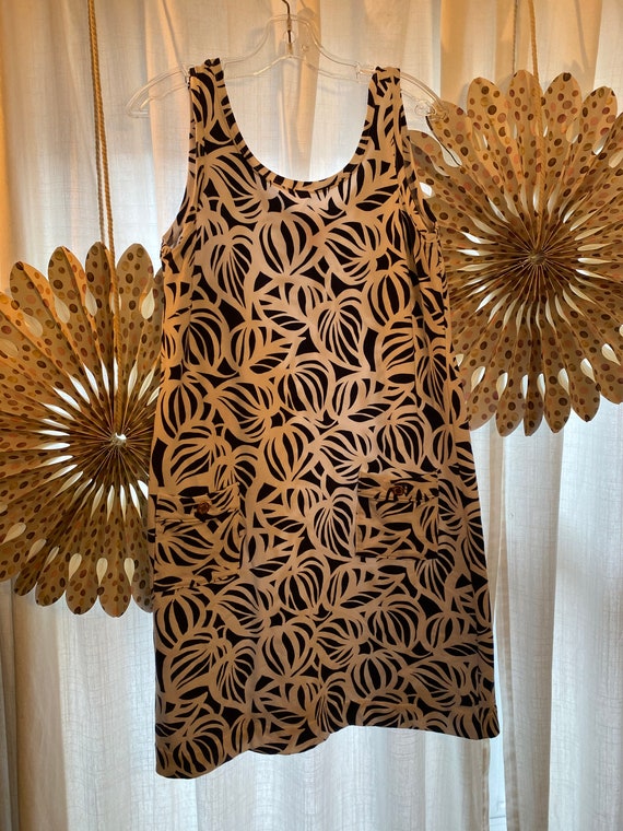 terry cloth and cotton designer dress