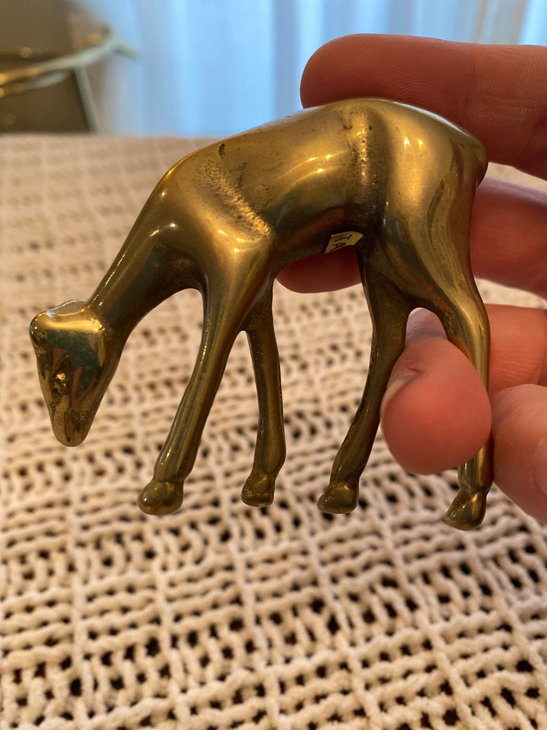 Mid-century Brass Mice Vintage Brass Animal Figurines 