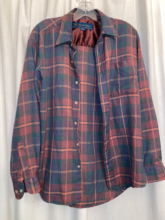 Pastel plaid vintage / Medium vintage plaid with s