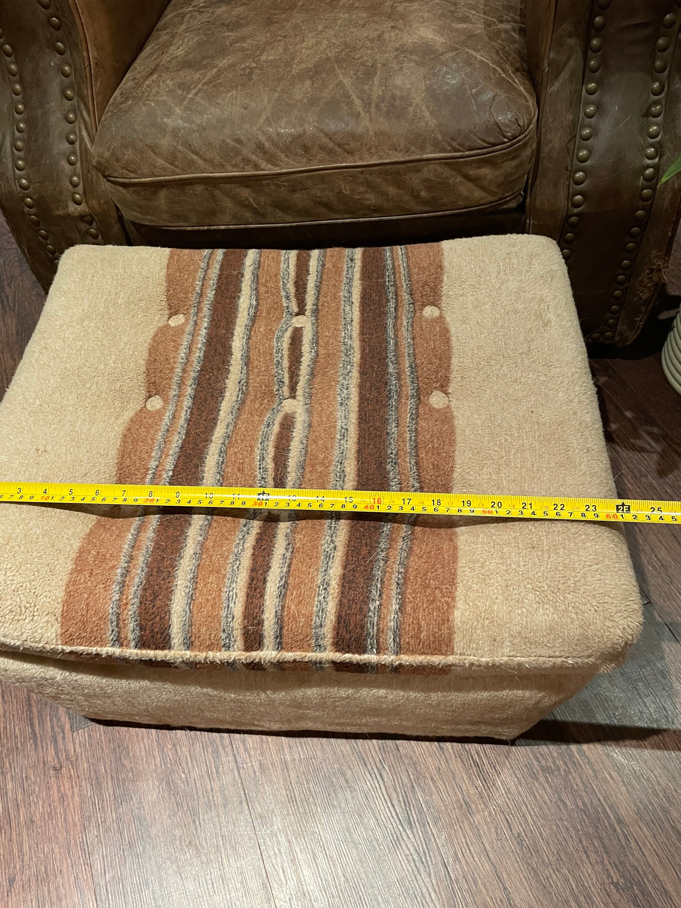 1970 Mid Century Modern Ottoman R HUBER STYLE OTTOMAN Etsy Canada