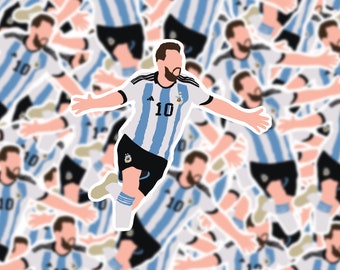 Messi World Cup Celebration sticker