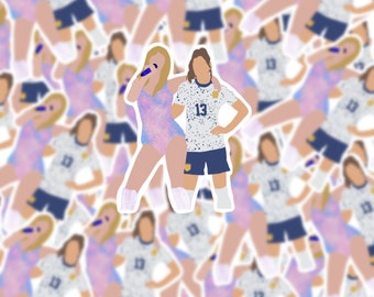 Taylor Swift and Alex Morgan sticker