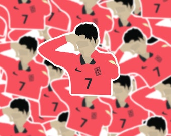 Son Heung-Min World Cup Celebration sticker