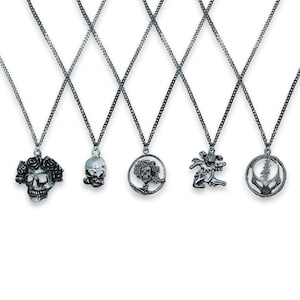 Grateful Dead Silver Jewelry - Etsy